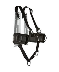 Backplate with Harness and Weight Pockets