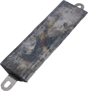P-svars 2,7kg mugurplatei