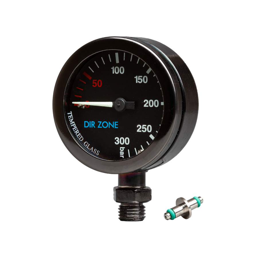 SPG 52mm 240bar black-chromed